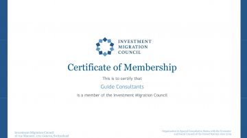 Guide Consultants becomes a member of the Investment Migration Council