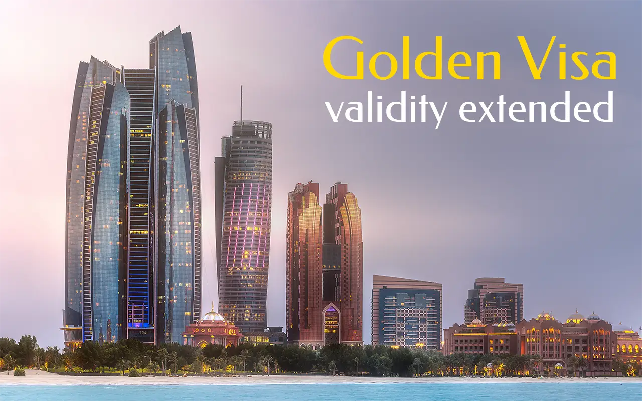 Validity of the UAE Golden Visa in Abu Dhabi raised to 10 years