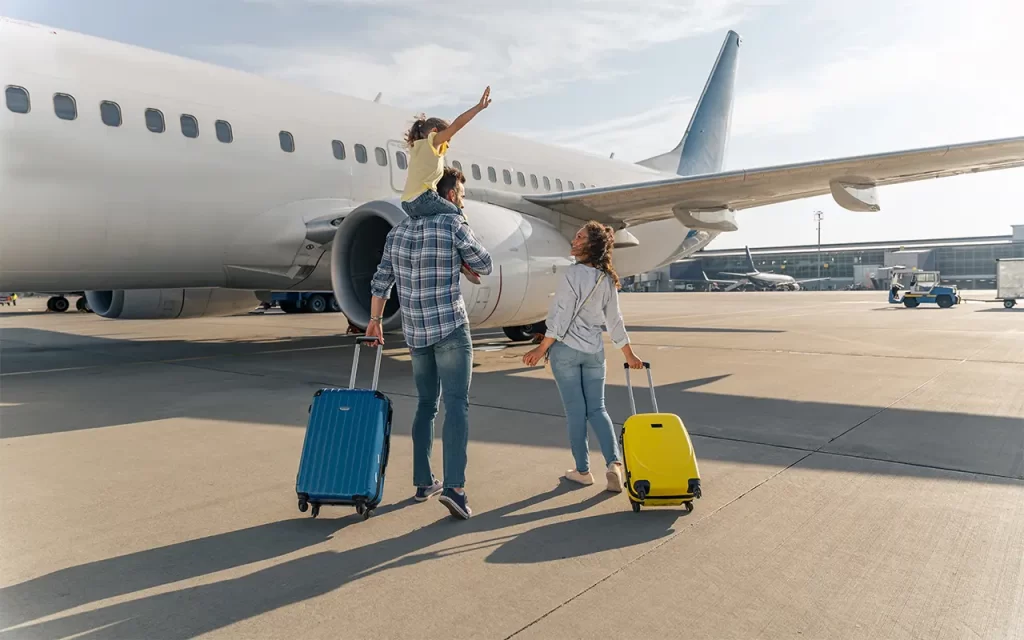 family travelling